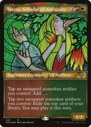 Meria, Scholar of Antiquity (Textured Foil) (DMU-346)  Foil - Dominaria United: (Showcase)