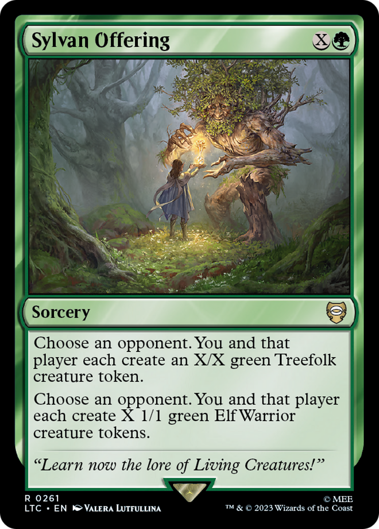 Sylvan Offering (LTC-261)  - Tales of Middle-earth Commander