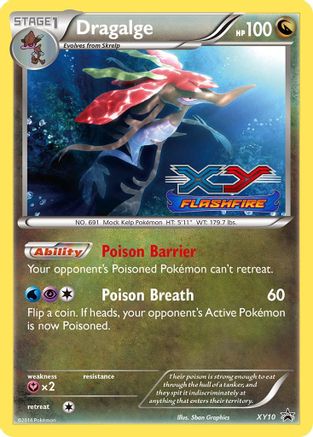 Dragalge XY10  - Holofoil XY Promos - Promo