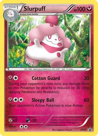 Slurpuff XY15  - Holofoil XY Promos - Promo