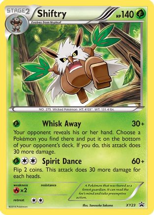 Shiftry XY23  - Holofoil XY Promos - Promo