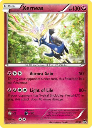 Xerneas XY31  - Holofoil XY Promos - Promo