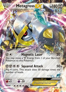 Metagross EX (Shiny) XY34  - Holofoil XY Promos - Promo