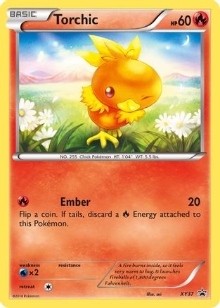 Torchic XY37  - Holofoil XY Promos - Promo