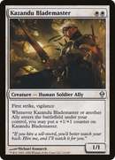 Kazandu Blademaster (ZEN-016)  Foil - Zendikar