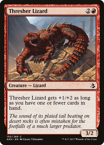 Thresher Lizard (AKH-150)  Foil - Amonkhet
