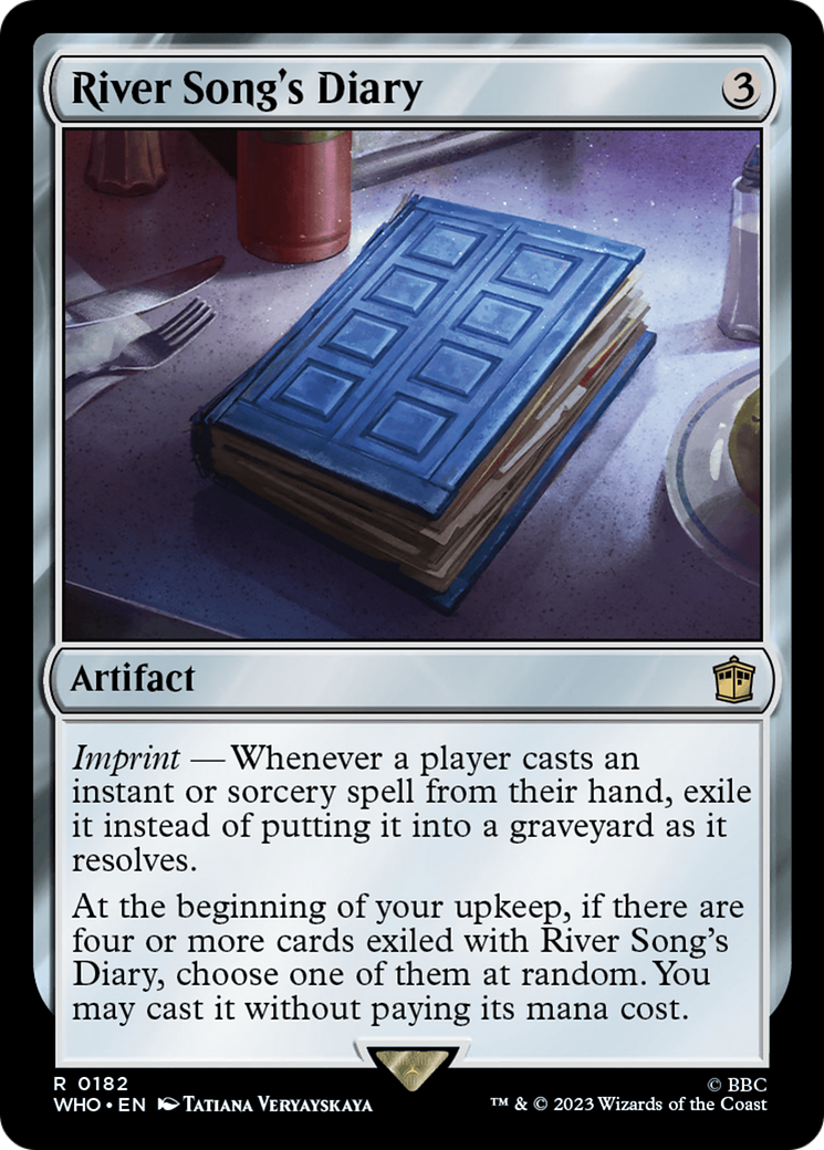 River Song's Diary (WHO-182)  Foil - Doctor Who