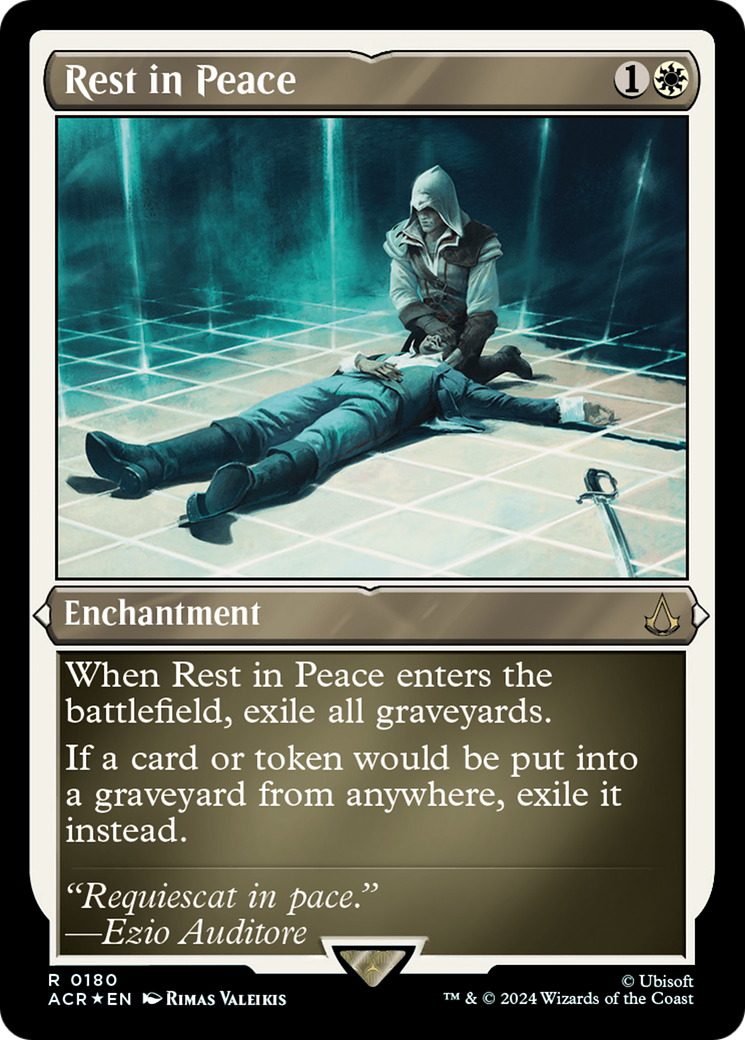 Rest in Peace (ACR-180)  Etched Foil - Assassin's Creed