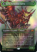 Grist, Voracious Larva (Borderless) (Textured Foil) (MH3-472)  Foil - Modern Horizons 3