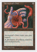 Nevinyrral's Disk (5ED-)  - Fifth Edition