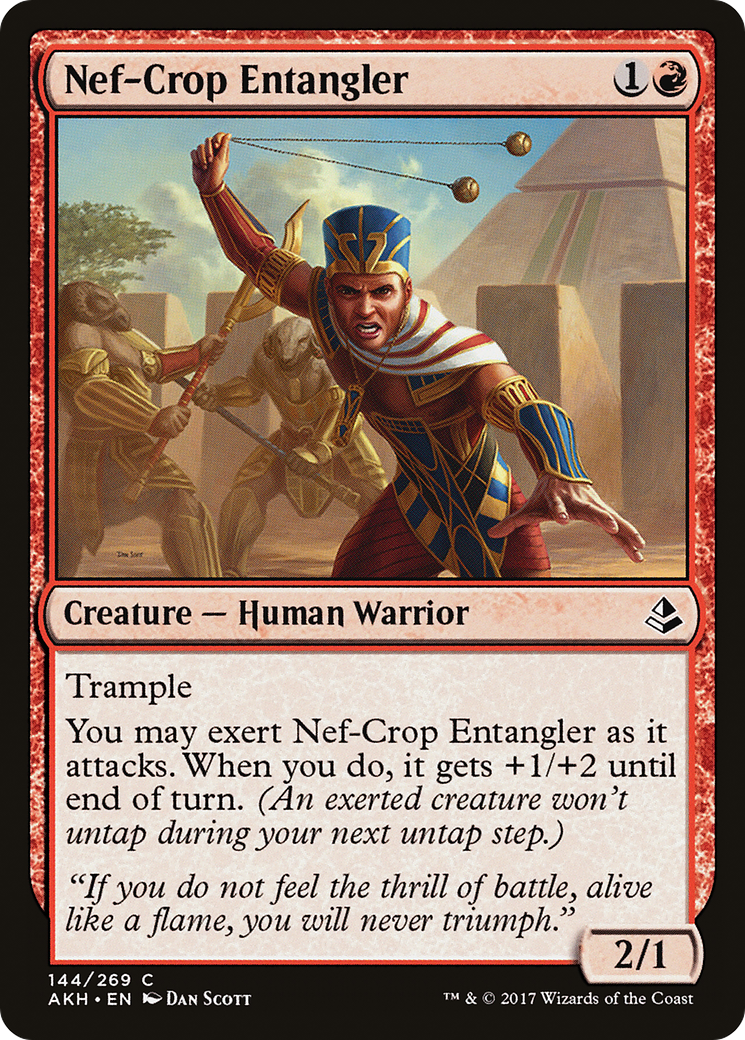 Nef-Crop Entangler (AKH-144) - Amonkhet Foil