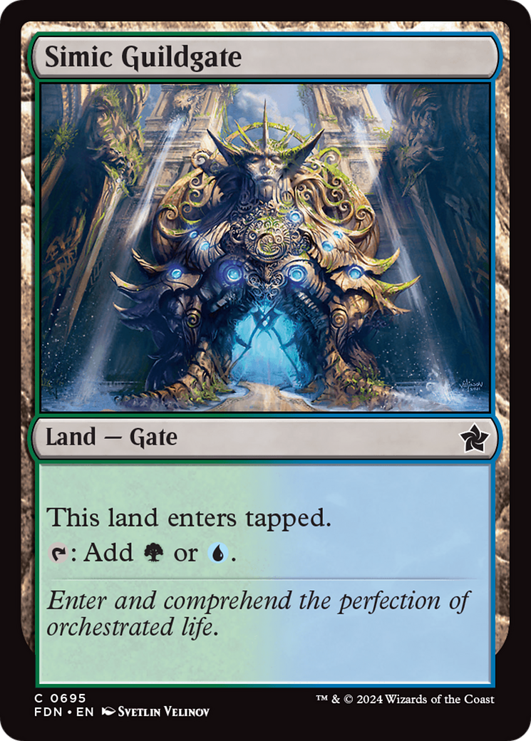 Simic Guildgate (FDN-695)  - Foundations