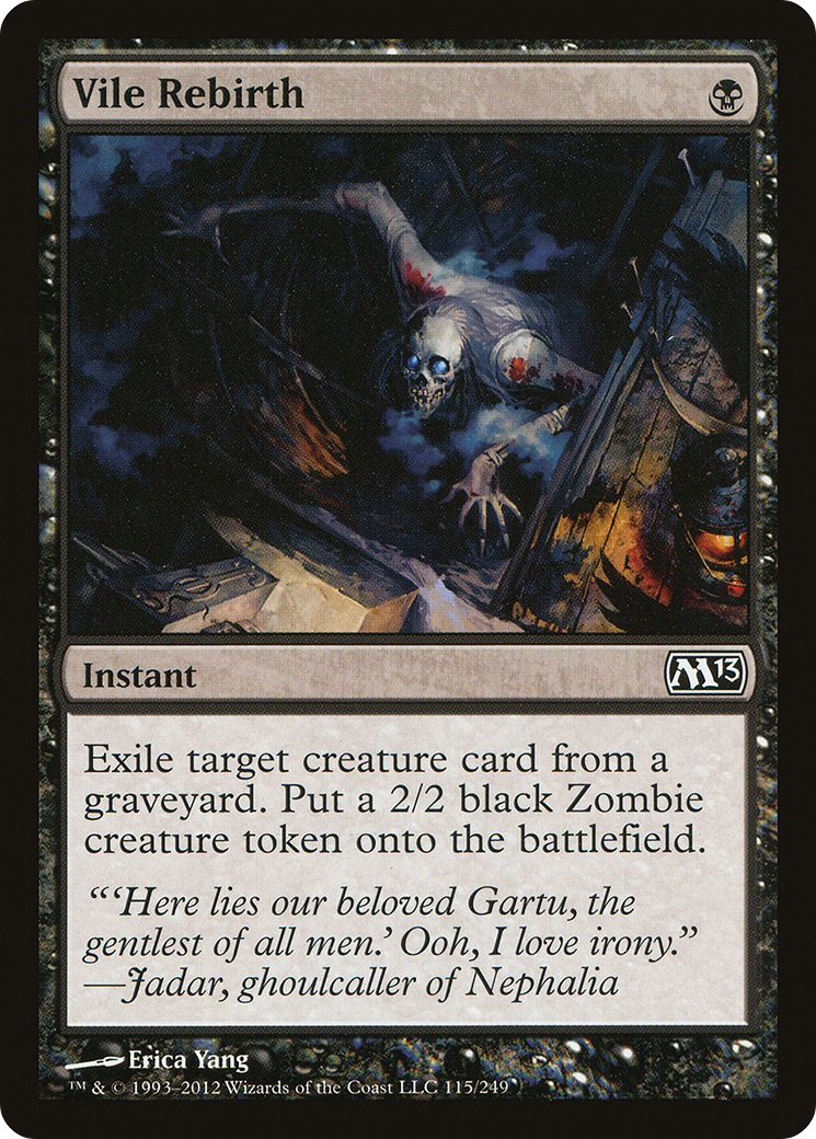Vile Rebirth (M13-115)  - Magic 2013