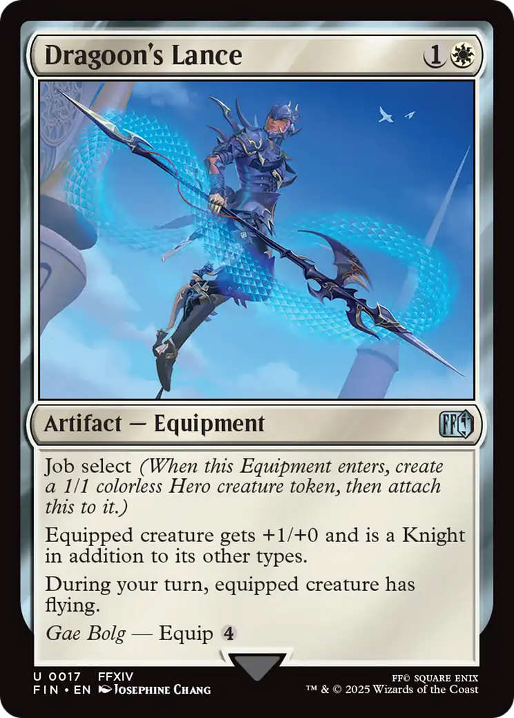 Dragoon's Lance (FIN-017)  Foil - FINAL FANTASY