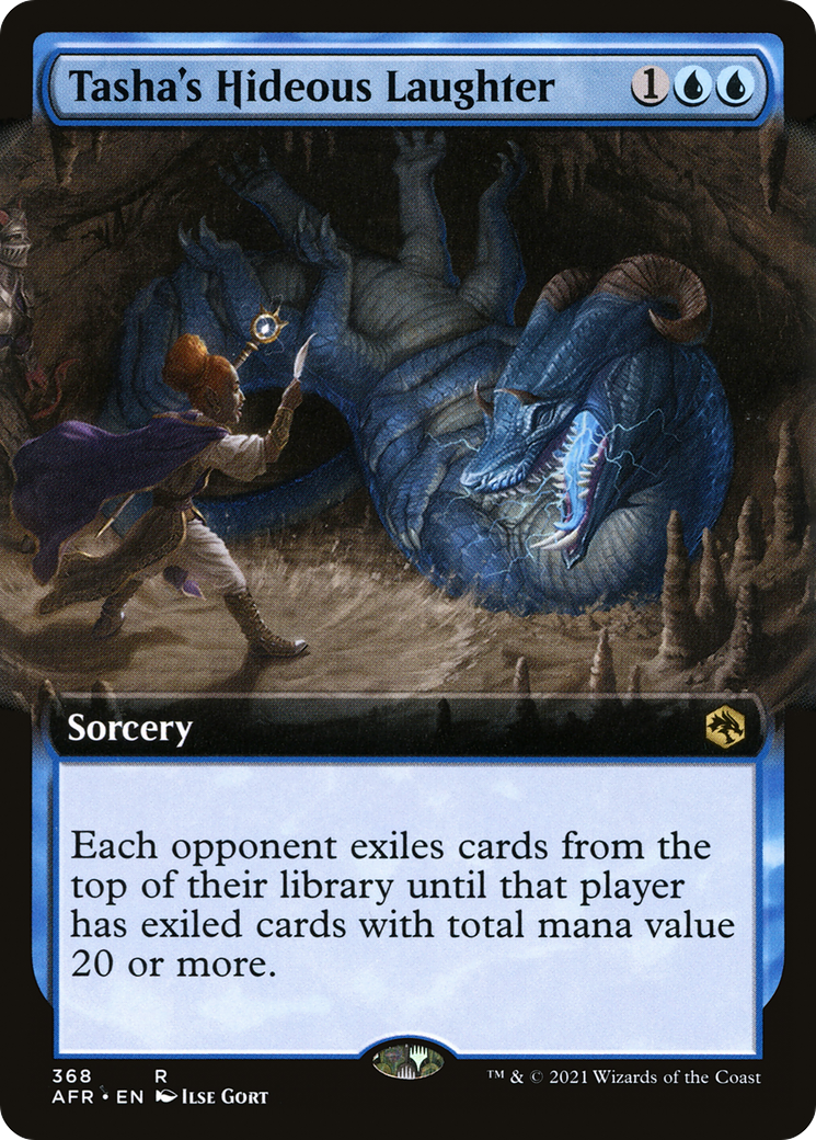 Tasha's Hideous Laughter (Extended Art) (AFR-368)  - Adventures in the Forgotten Realms: (Extended Art)