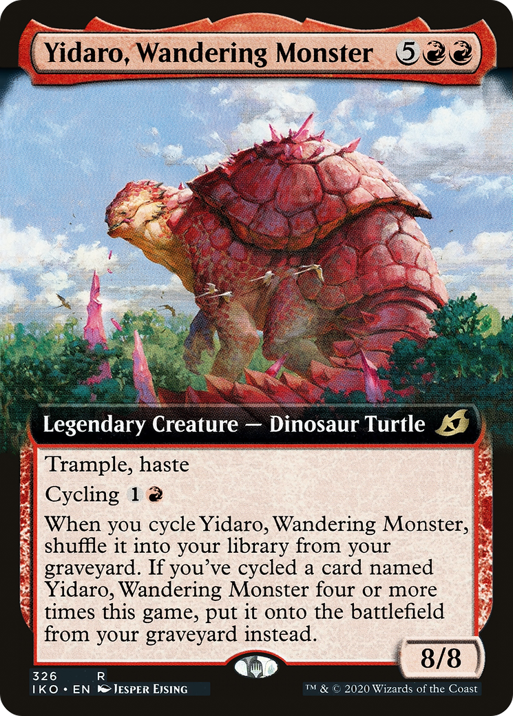 Yidaro, Wandering Monster (Extended Art) (IKO-326)  Foil - Ikoria: Lair of Behemoths: (Extended Art)