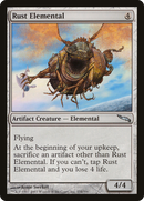 Rust Elemental (MRD-234)  Foil - Mirrodin
