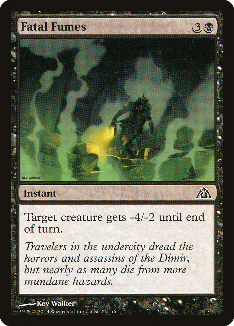 Fatal Fumes (DGM-024)  - Dragon's Maze