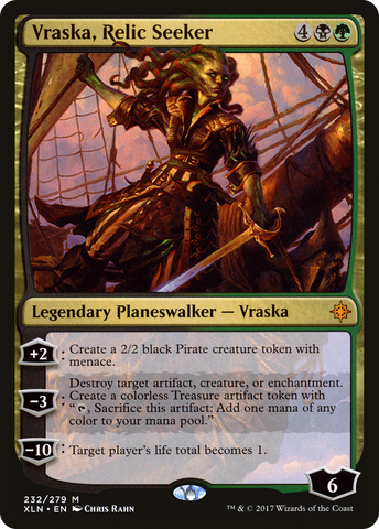 Vraska, Relic Seeker (XLN-232)  Foil - Ixalan