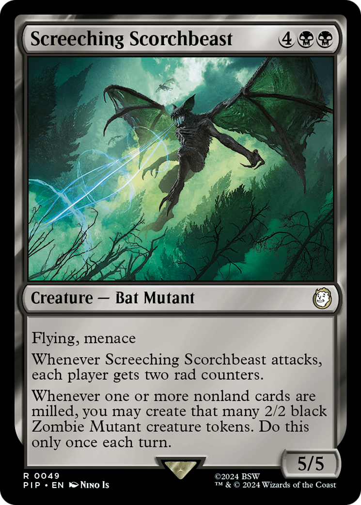 Screeching Scorchbeast (PIP-049)  - Fallout