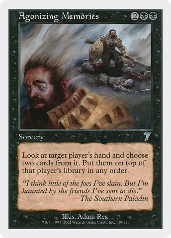 Agonizing Memories (7ED-117) - Seventh Edition