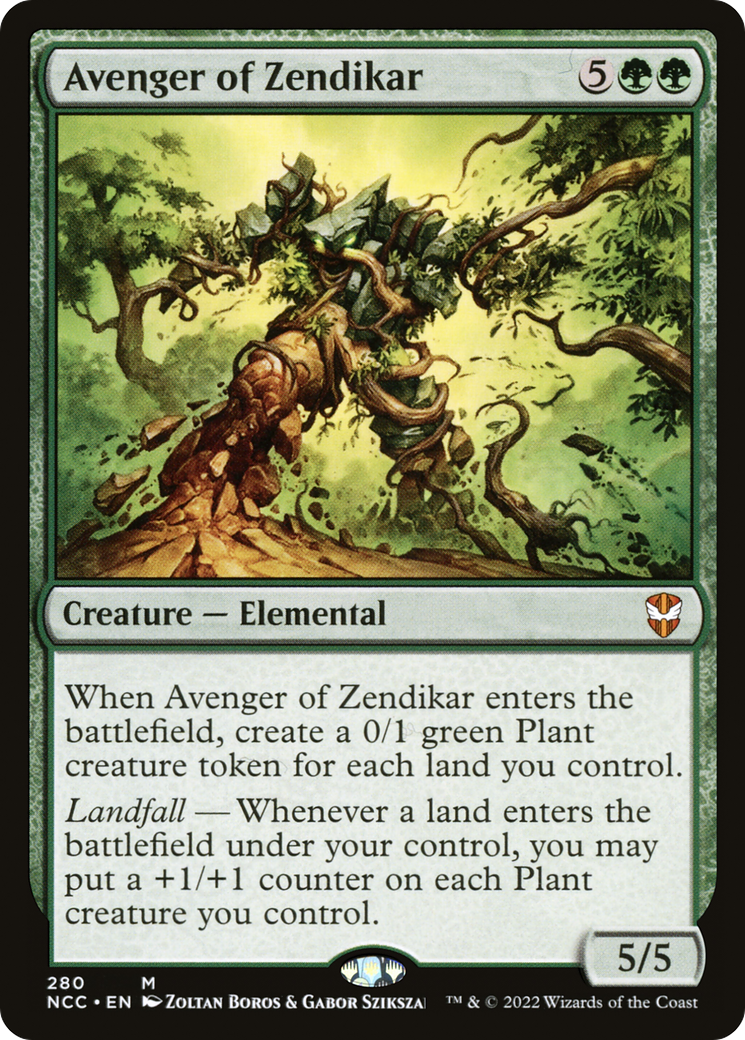 Avenger of Zendikar (NCC-280)  - New Capenna Commander