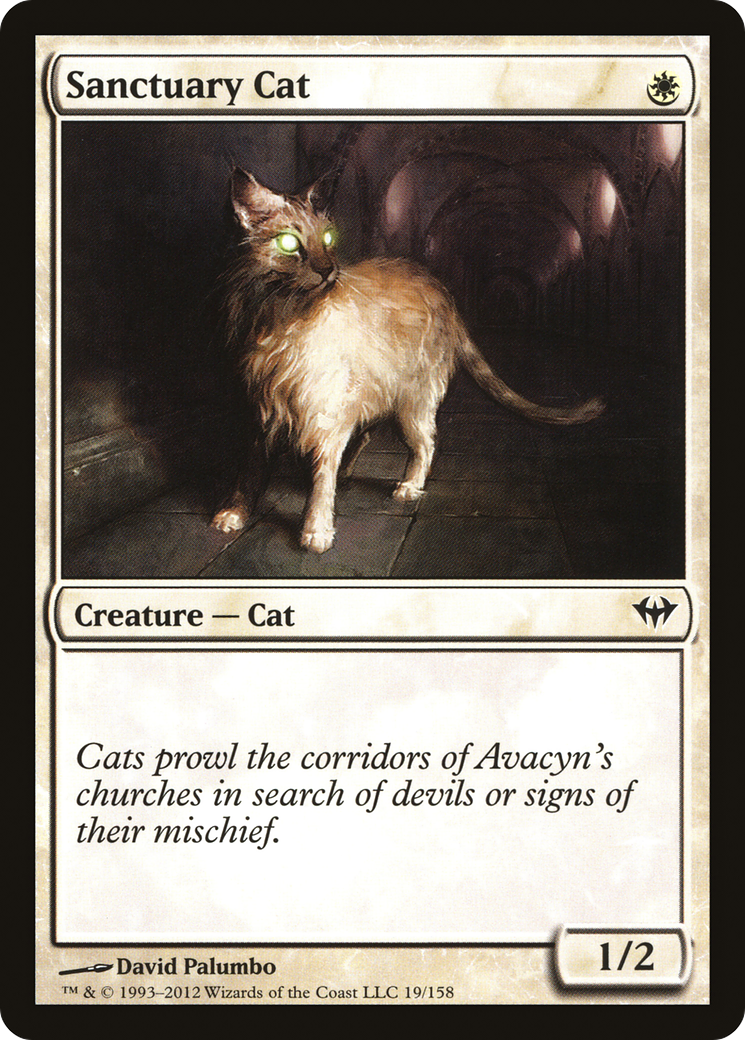 Sanctuary Cat (DKA-019) - Dark Ascension Foil