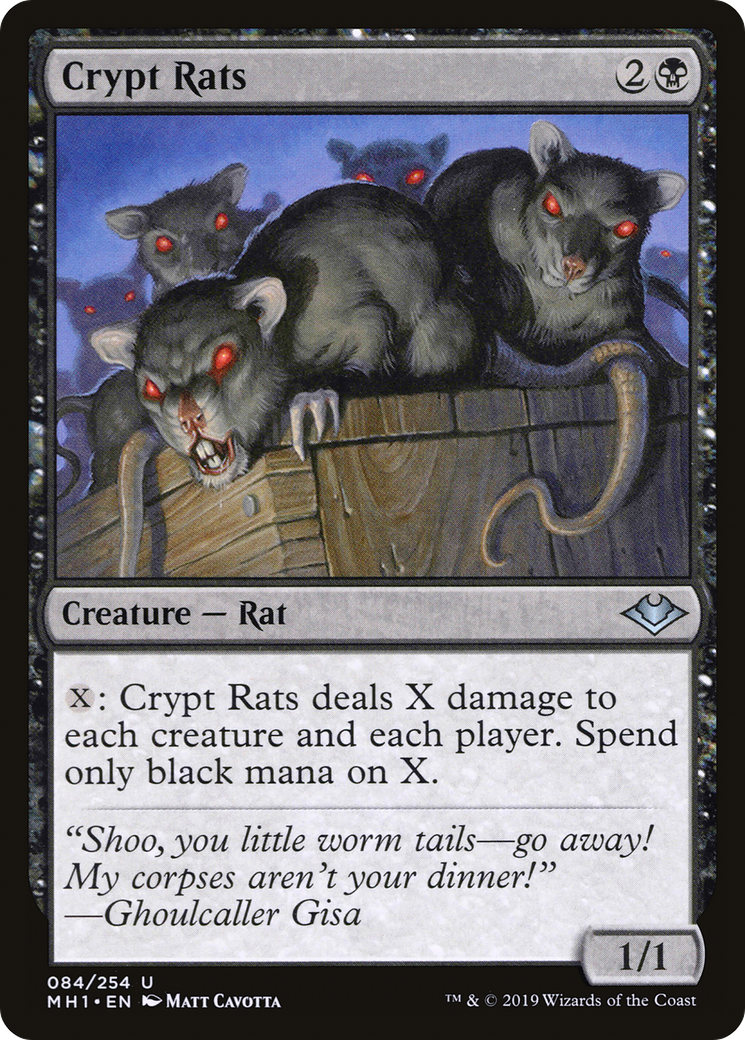 Crypt Rats (MH1-084)  - Modern Horizons