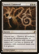 Austere Command (LIST-3/301)  - The List
