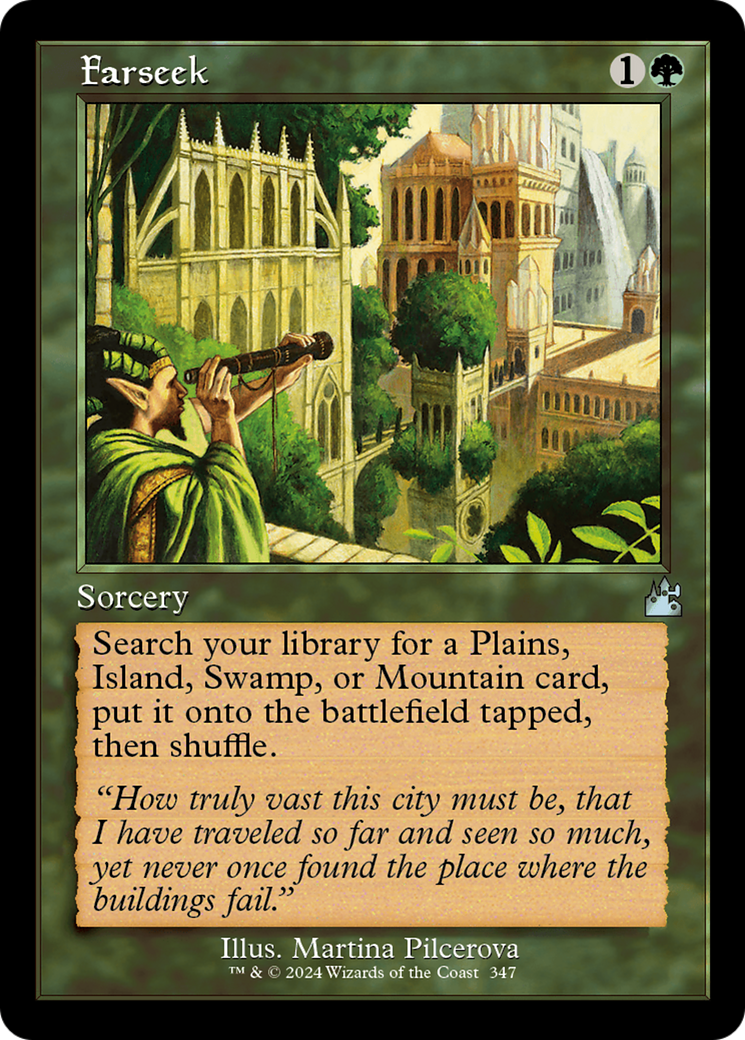 Farseek (Retro Frame) (RVR-347)  Foil - Ravnica Remastered