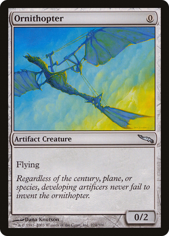 Ornithopter (MRD-224)  Foil - Mirrodin