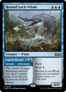 Horned Loch-Whale (WOE-053)  - Wilds of Eldraine