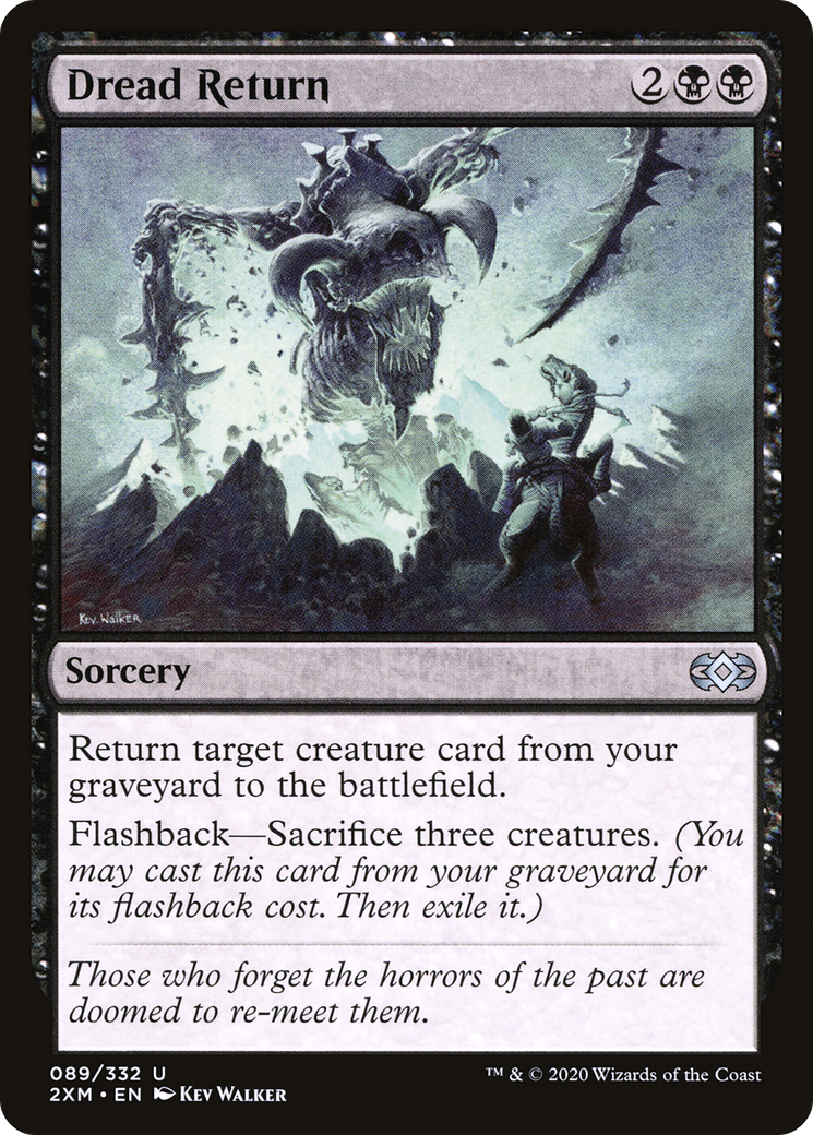 Dread Return (2XM-089)  Foil - Double Masters