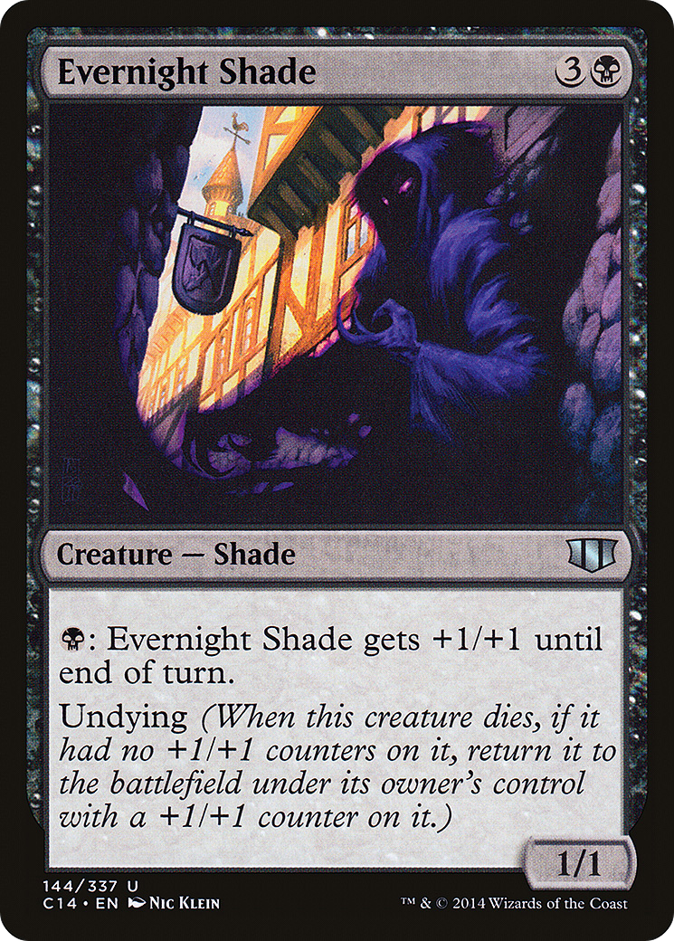 Evernight Shade (C14-144)  - Commander 2014