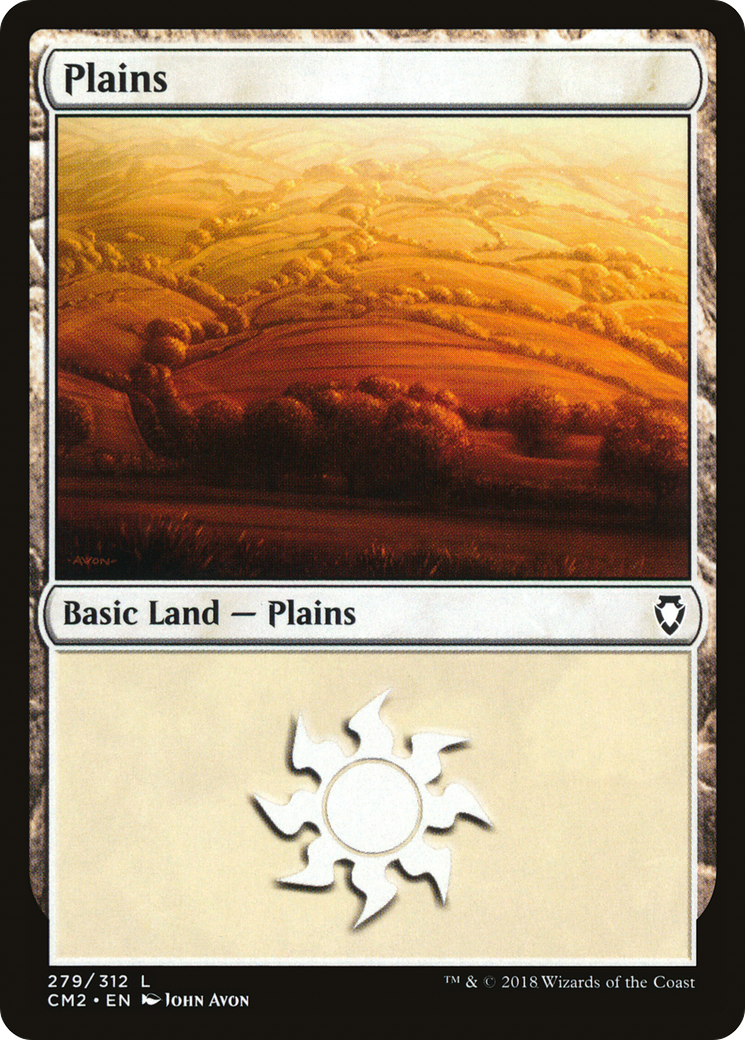 Plains (279) (CM2-279)  - Commander Anthology Volume II