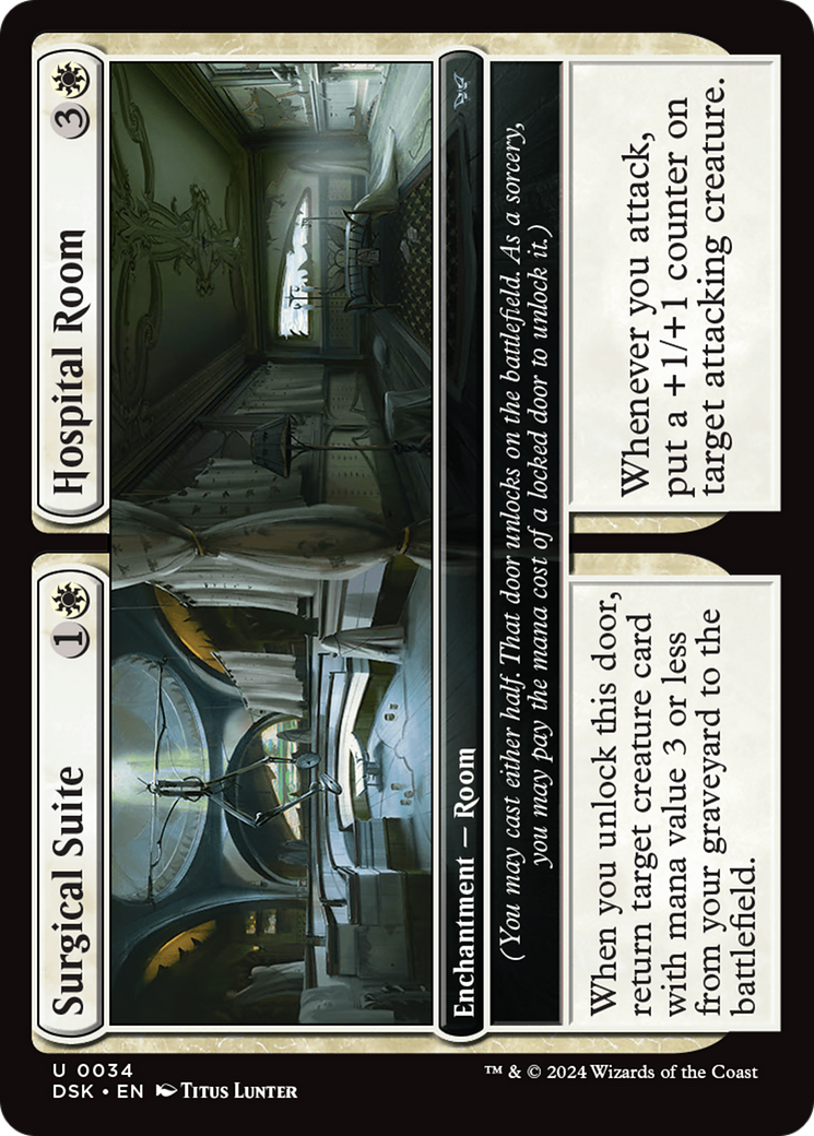 Surgical Suite // Hospital Room (DSK-034)  - Duskmourn: House of Horror