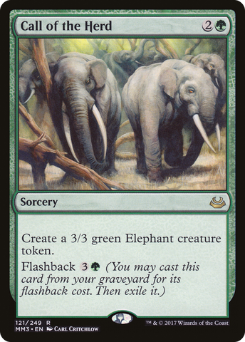 Call of the Herd (MM3-121)  - Modern Masters 2017