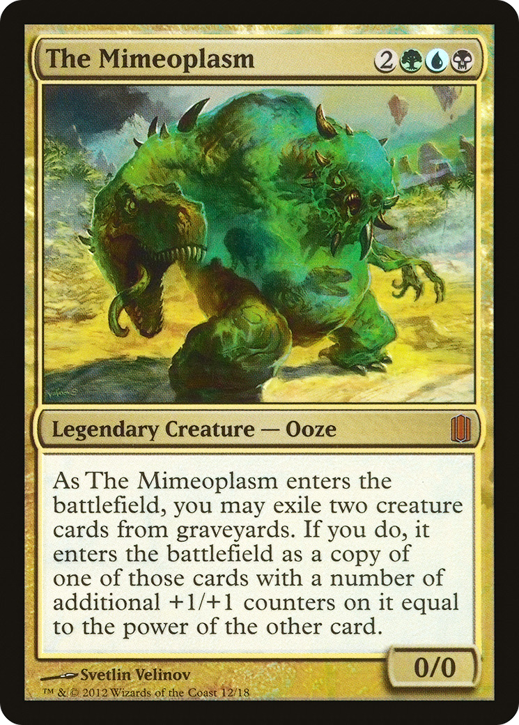 The Mimeoplasm (CM1-012)  Foil - Commander's Arsenal