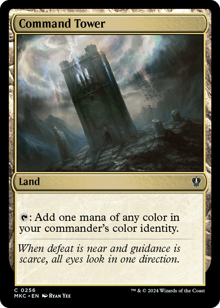 Command Tower (MKC-256)  - Murders at Karlov Manor Commander