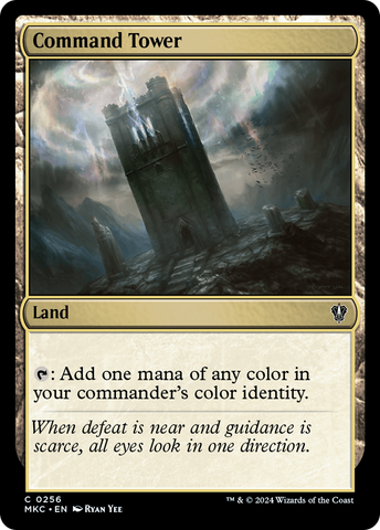 Command Tower (MKC-256)  - Murders at Karlov Manor Commander