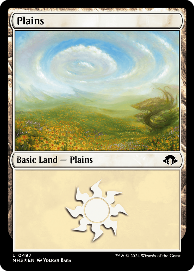 Plains (0497) (Ripple Foil) (MH3-497)  Foil - Modern Horizons 3