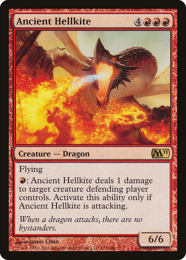 Ancient Hellkite (M11-122)  Foil - Magic 2011