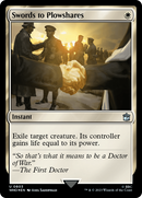 Swords to Plowshares (Surge Foil) (WHO-803)  Foil - Doctor Who