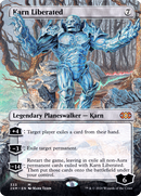 Karn Liberated (Borderless) (2XM-333)  Foil - Double Masters