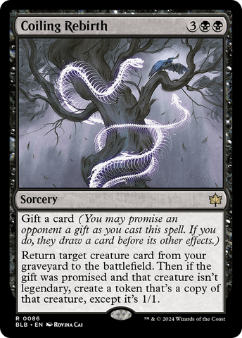 Coiling Rebirth (BLB-086)  Foil - Bloomburrow