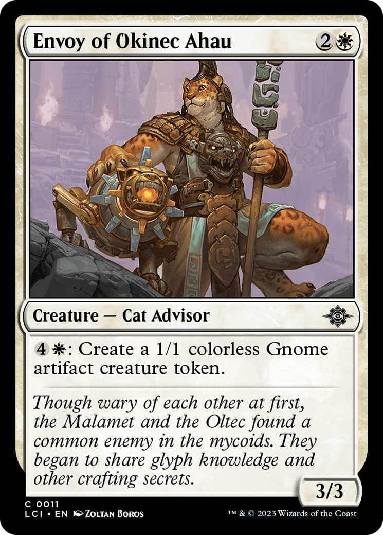 Envoy of Okinec Ahau (LCI-011)  Foil - The Lost Caverns of Ixalan