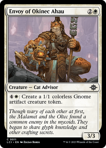 Envoy of Okinec Ahau (LCI-011)  Foil - The Lost Caverns of Ixalan