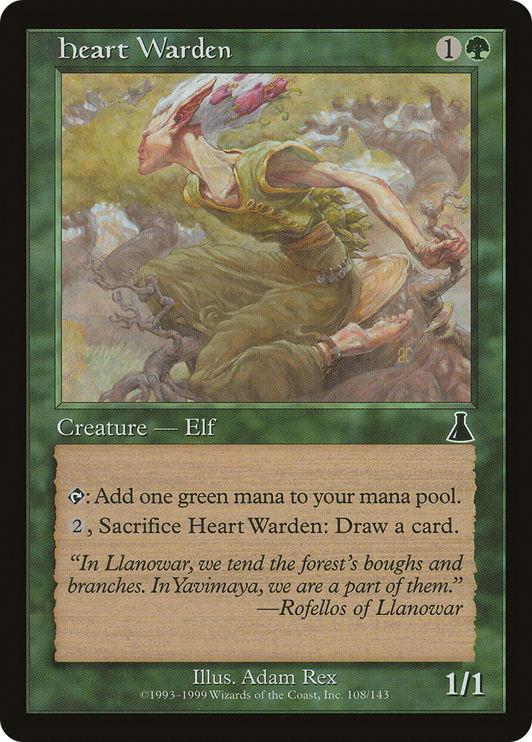 Heart Warden (UDS-108)  - Urza's Destiny
