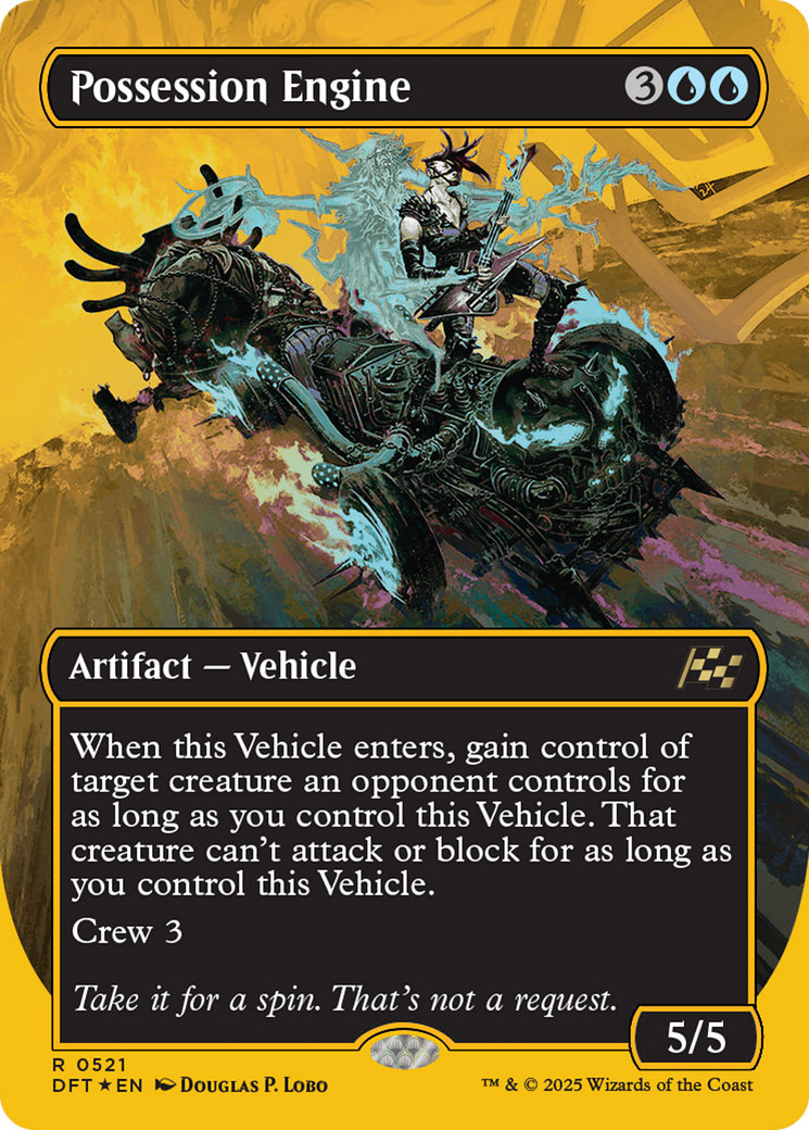 Possession Engine (DFT-521) - Aetherdrift (Borderless) Foil