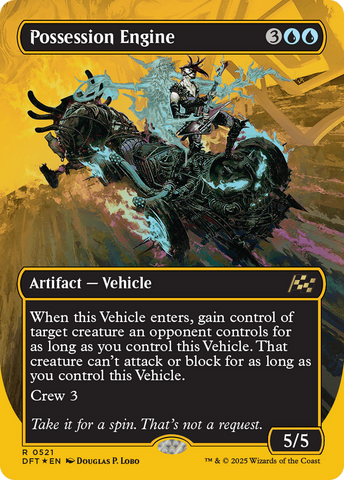 Possession Engine (DFT-521) - Aetherdrift (Borderless) Foil